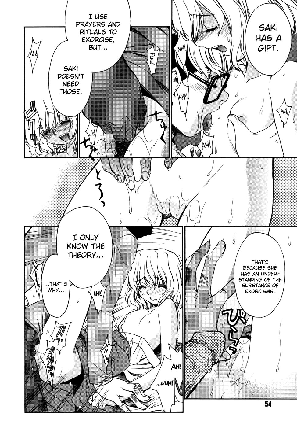 Hentai Manga Comic-Tonari no Miko-san wa Minna Warau-Chapter 3-12